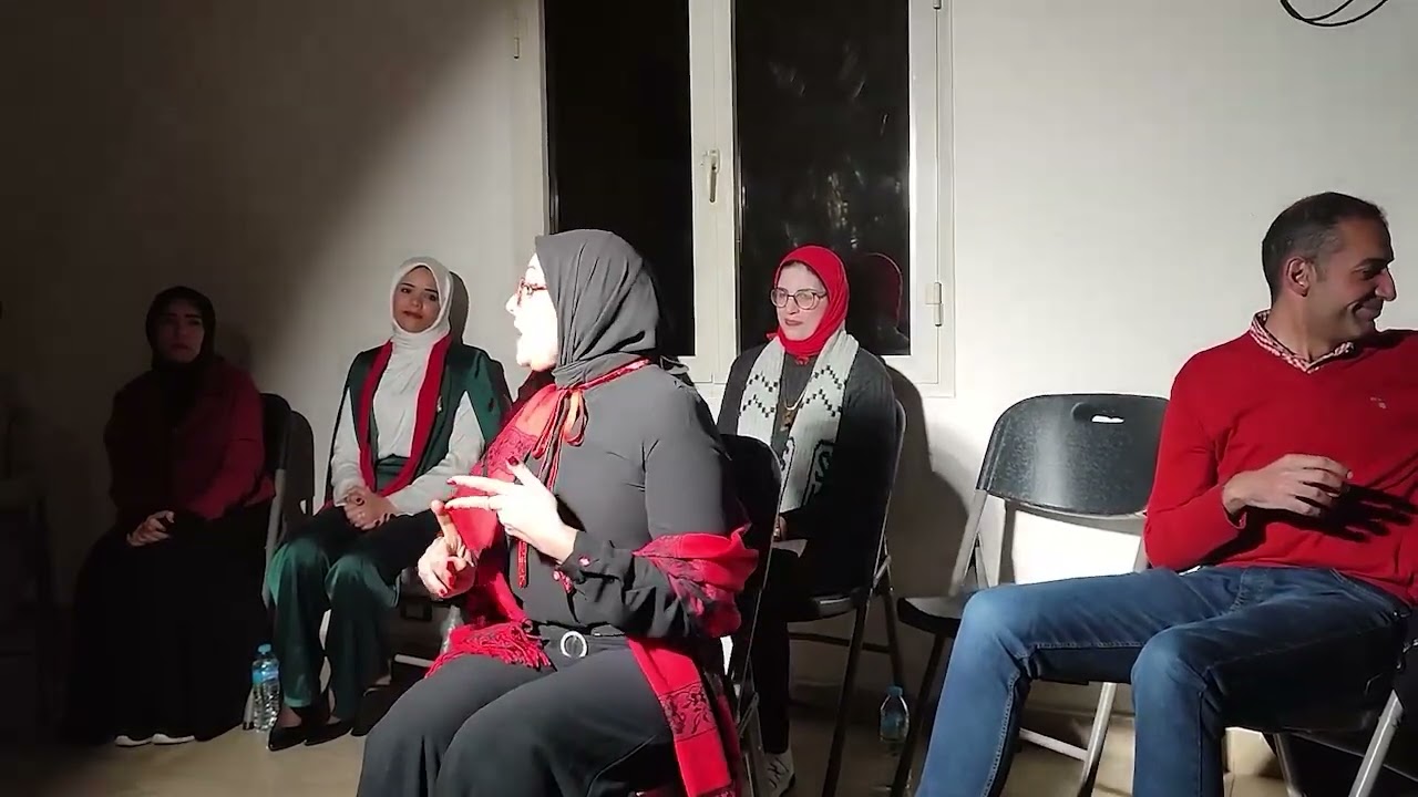 صوت شتوي  : حدوتة الجميلة و الوحش  / نسمة عويضة/ حكاءيين الاسكندريه/ للمخرجة حورية الدقاق