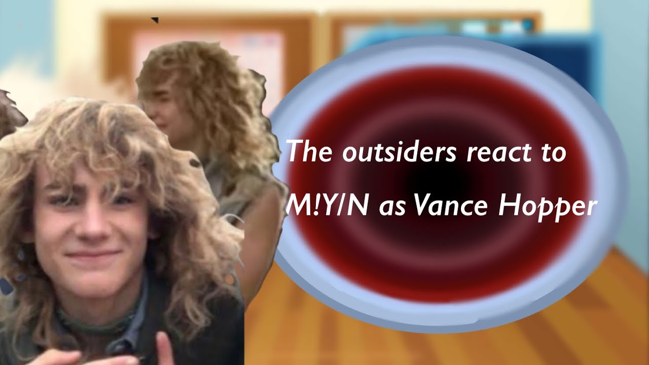 The Outsiders react to M!Y/N as Vance Hopper from The Black Phone.  Gacha club reaction/Tbp/TO/enjoy