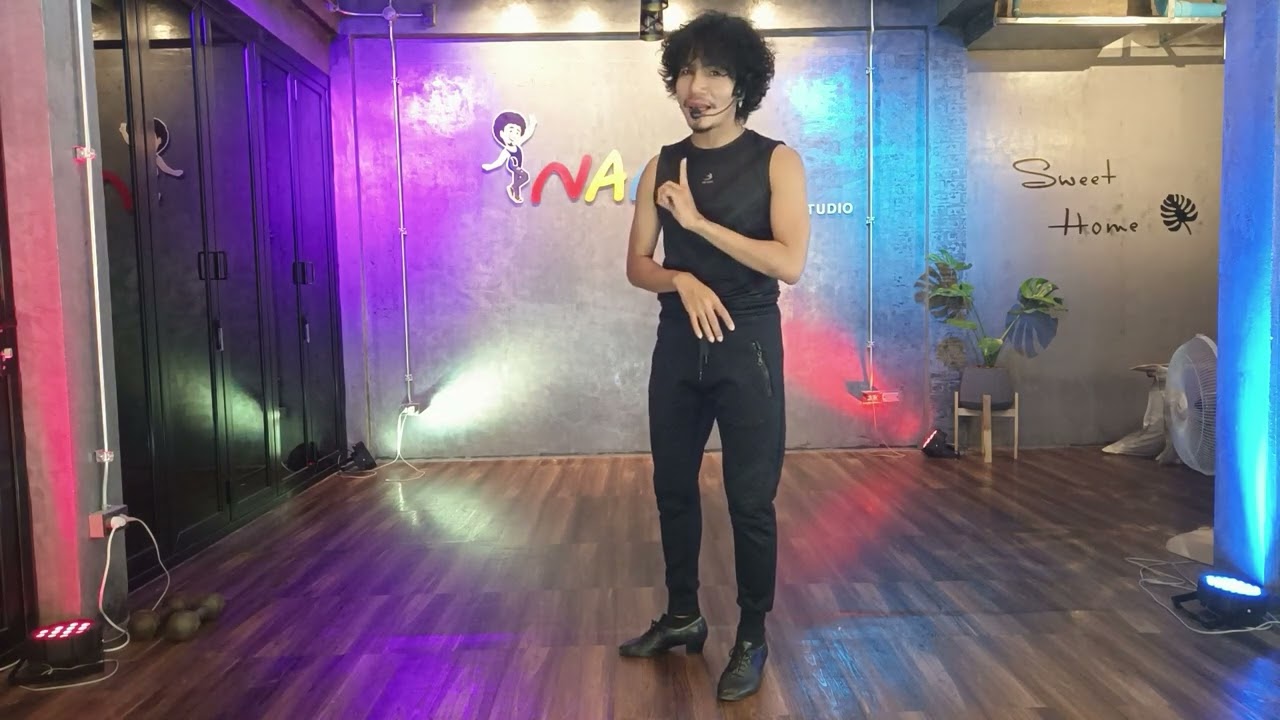 Ep.7 ฝึกเต้นไลน์แดนซ์ Rumba box, Jazz Box , V-step เต้นง่ายๆได้เหงื่อเพื่อความสุข สุขภาพดี