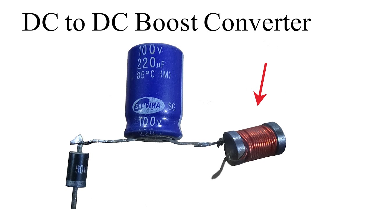 How to make a DC to DC boost converter