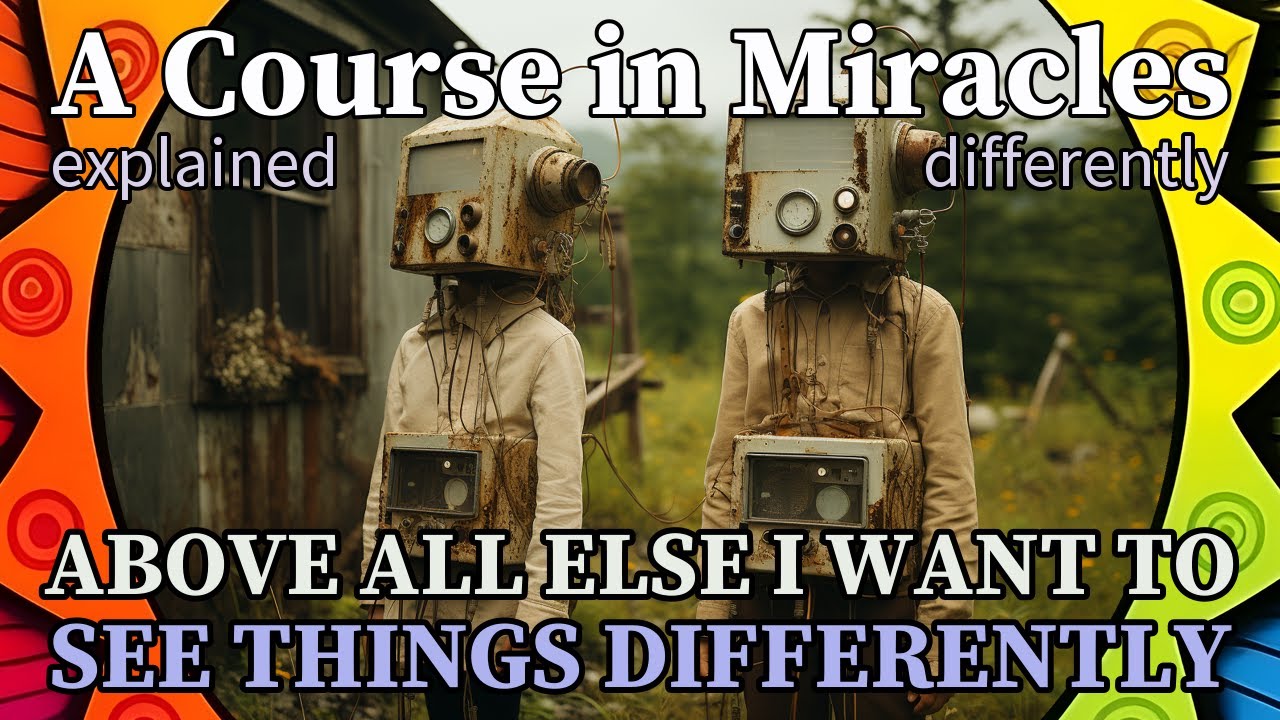 L28: Above all else I want to see things differently. [A Course in Miracles, explained differently]