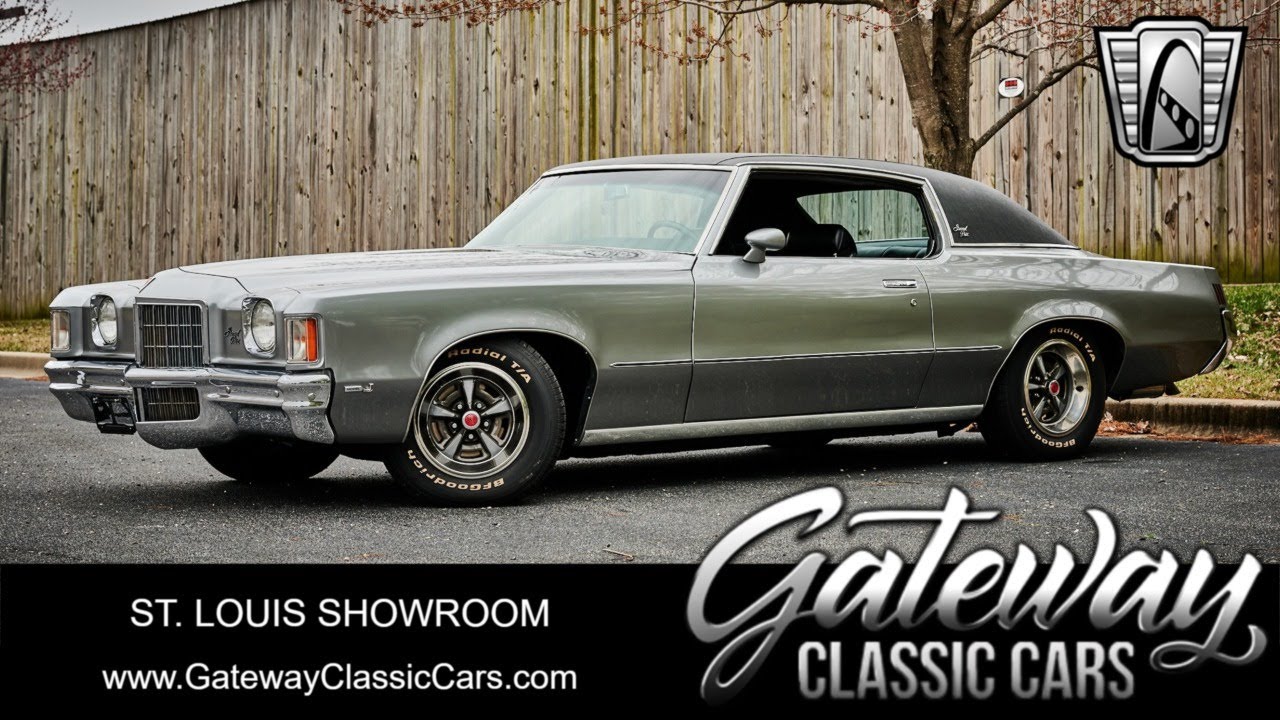 1972 Pontiac Grand Prix Model J Gateway Classic Cars St. Louis  #9287