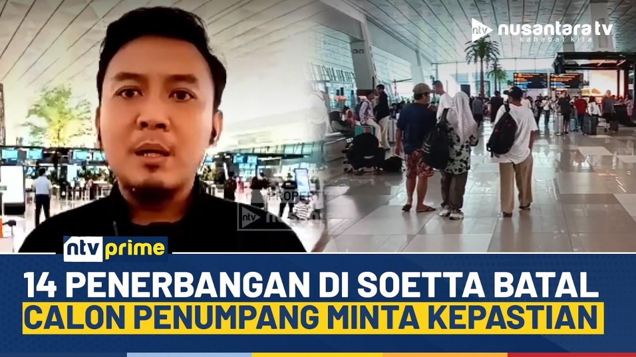 Situasi Bandara Soetta Pasca Perang AS-Israel vs Iran, Ribuan Calon Penumpang Minta Kepastian | NTV