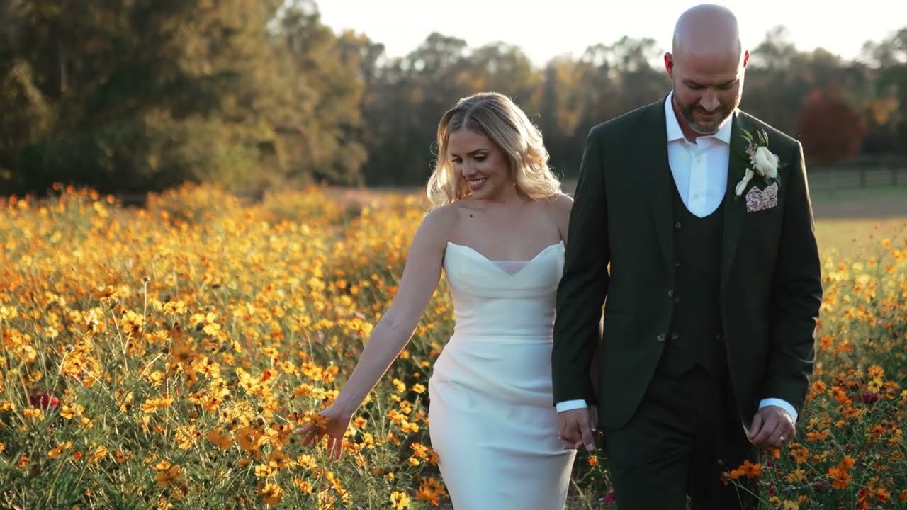 Katie & Cameron | Tryphena’s Garden Wedding Fort Valley GA | Reid Videography