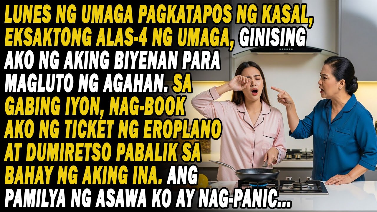 4 Am😴Ginising Ako Ng Biyenan Para Magluto Kinabukasan Ng Kasal🍳🥱🤬Ginawa Ko'y Ikinataranta Nila...😏🤫