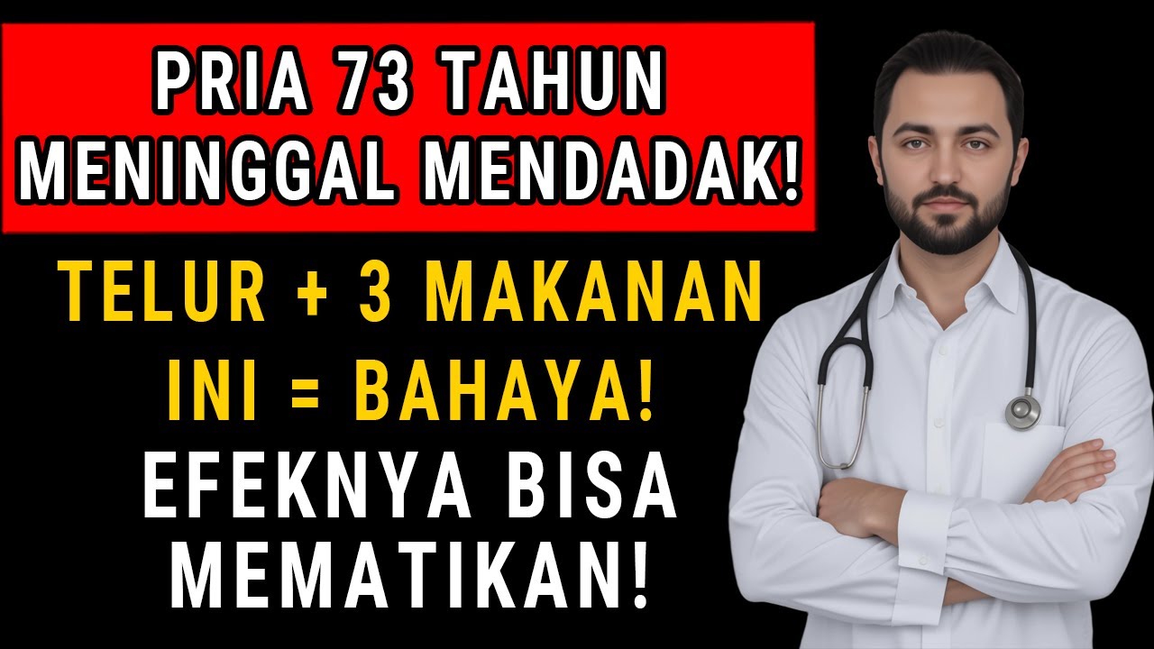 LANSIA! Jangan Makan Telur Bersamaan dengan 3 Makanan Ini – Efeknya Bisa Fatal! | Kesehatan Lansia