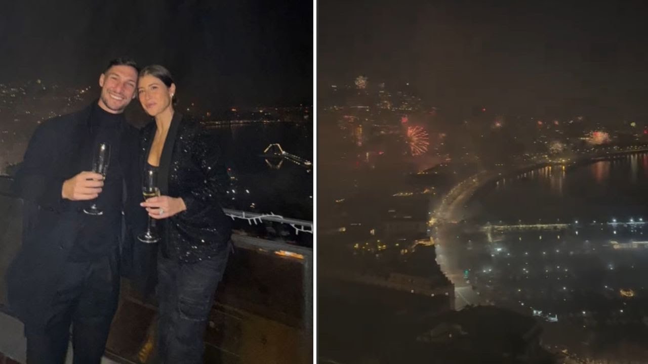 CAPODANNO a NAPOLI 2025, guardate la vista da casa POLITANO 🎉🥹