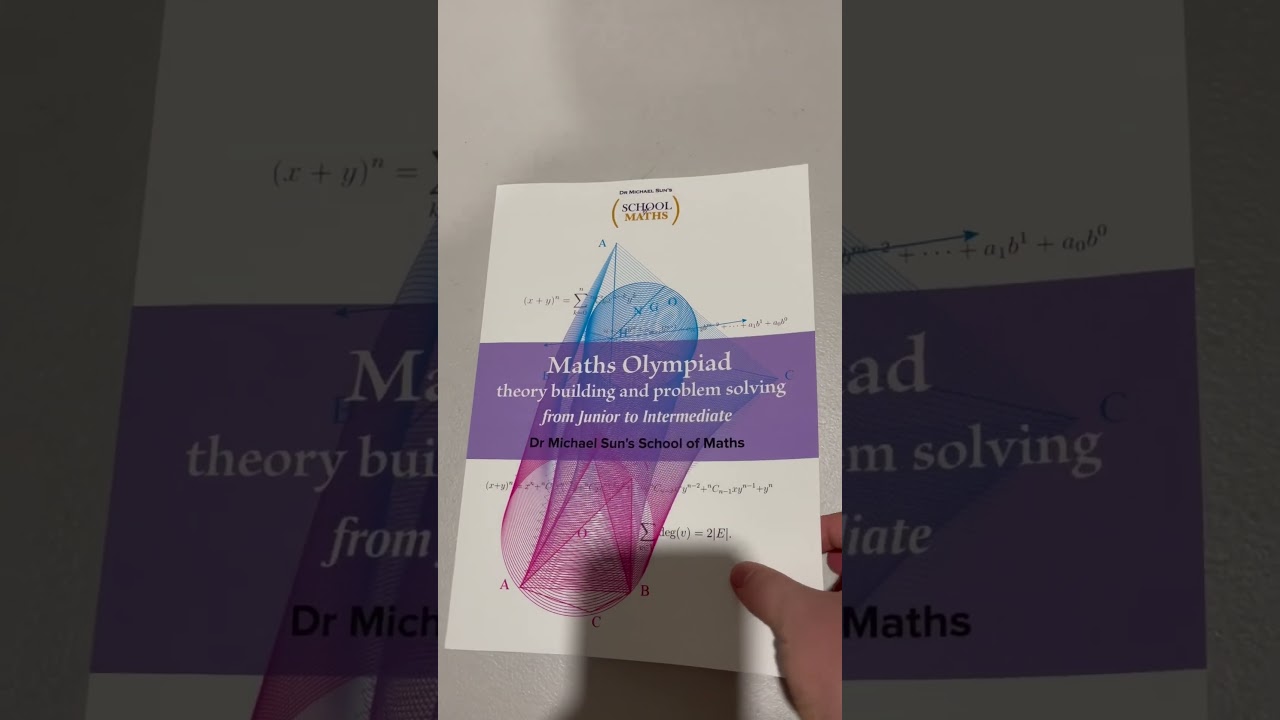 Maths Olympiad book #mathsolympiad  #matholympiad