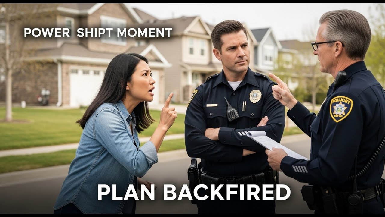 She Thought Her Cop Husband Would Silence Me — One Call Destroyed Her Plan