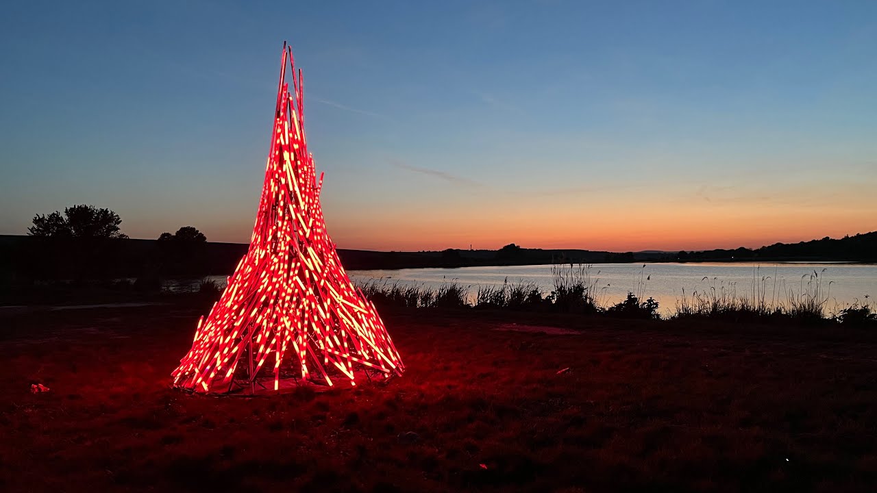 BONFIRE - an interactive LED installation