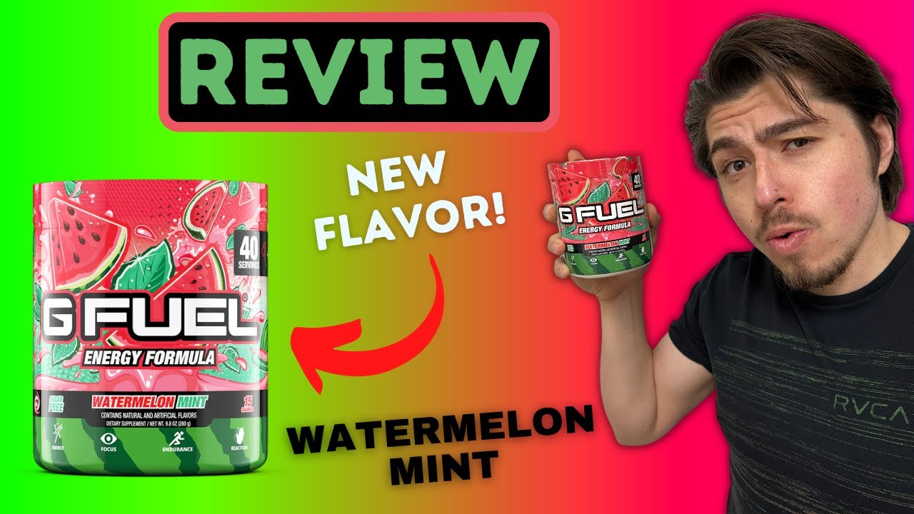 Watermelon Mint GFUEL Flavor REVIEW!