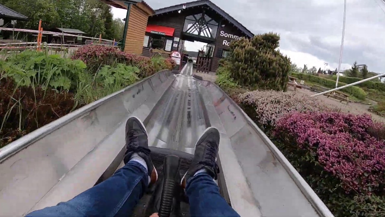 Sommerrodelbahn Winterberg (Onride) Video Erlebnisberg Kappe 2020