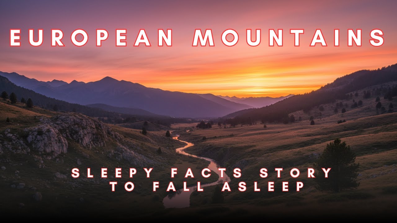 100 Facts About European Mountains To Fall Asleep To | 2 Hours Relaxing Sleep Story