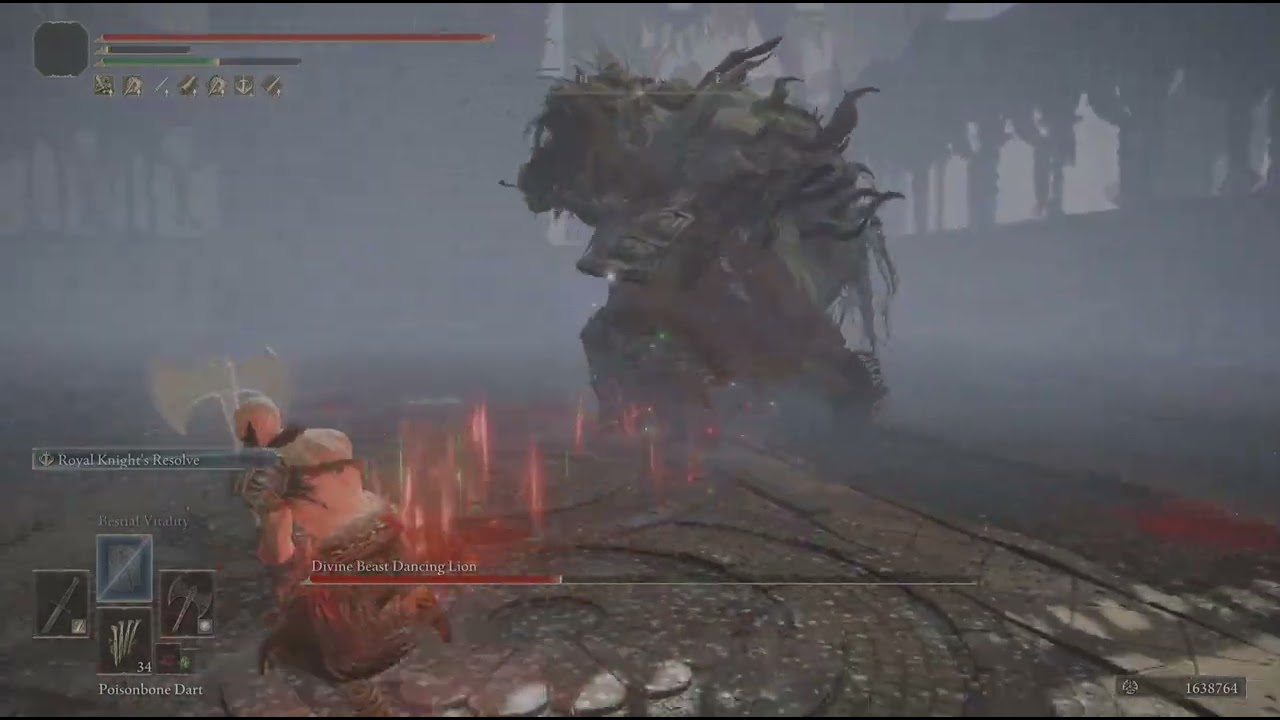 Axes 20 arc (Dancing lion) no hit