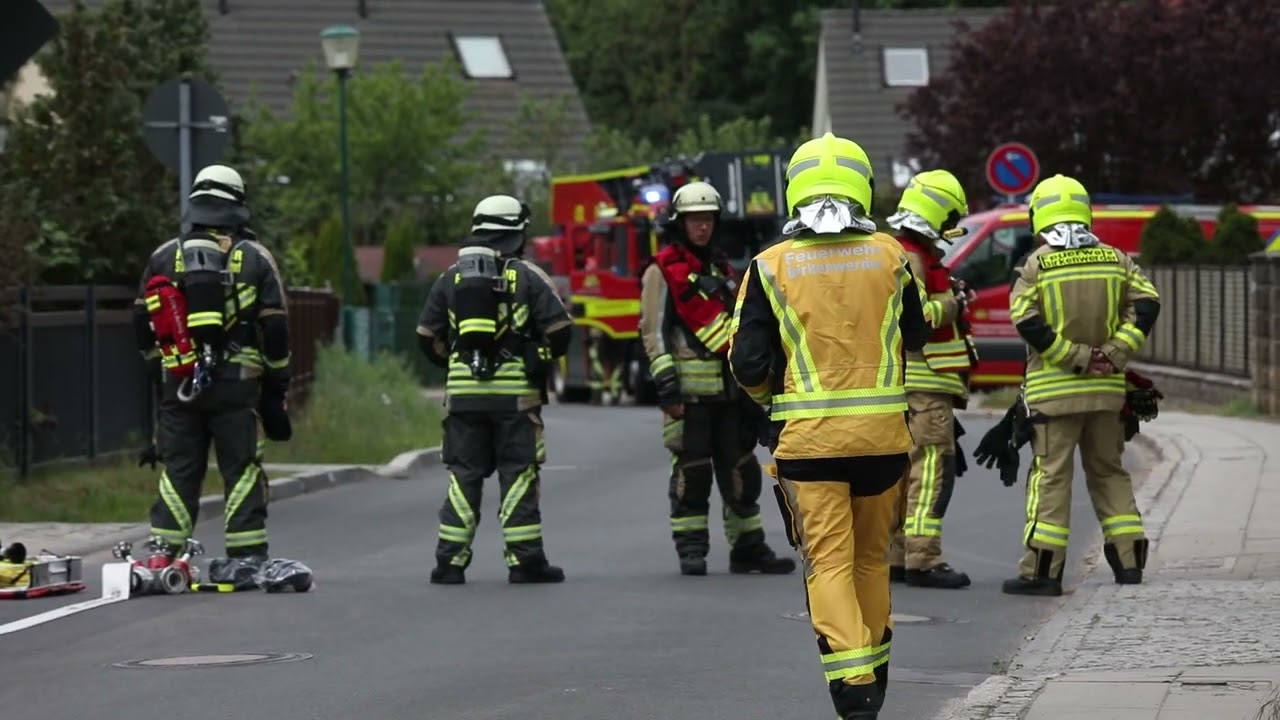 Gasgeruch Borgsdorf Einsatz f&uuml;r die Feuerwehr Birkenwerder Hohen Neuendorf
