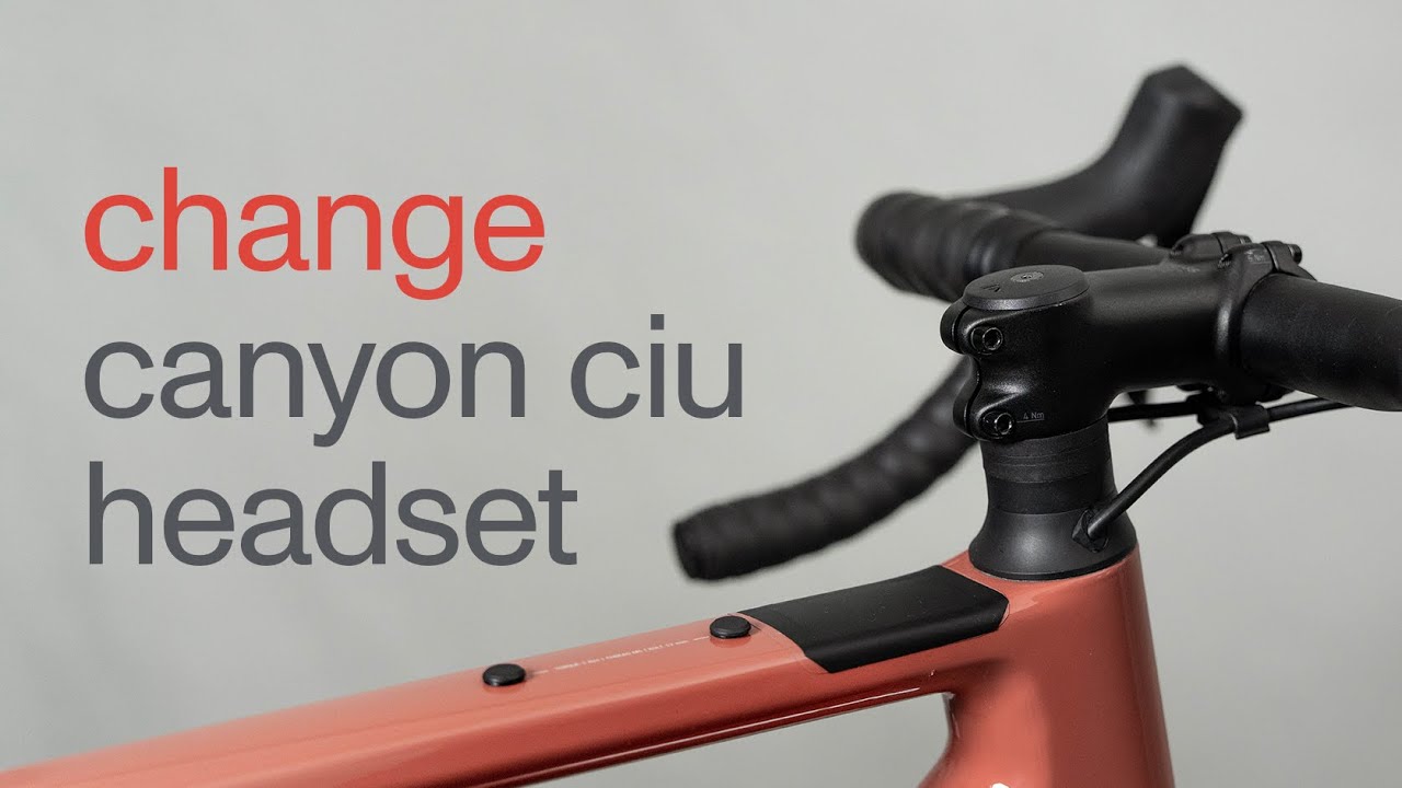 canyon ciu steuersatz tauschen
