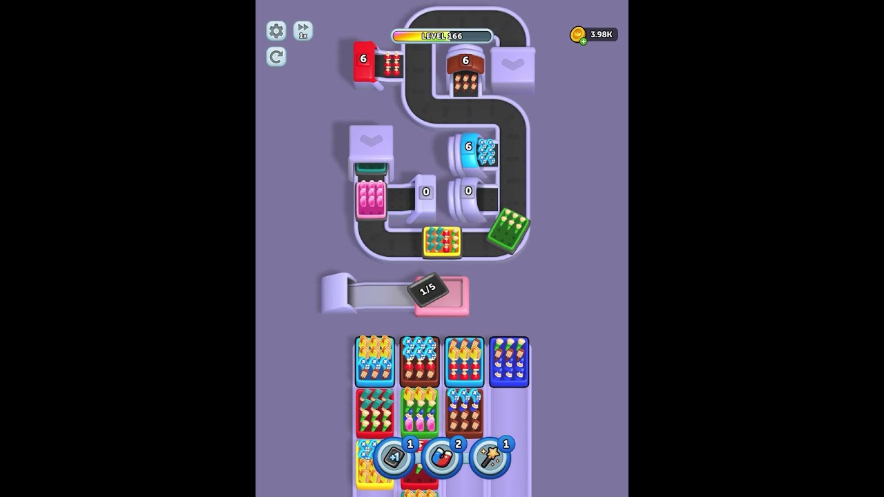 Sort Factory level 166