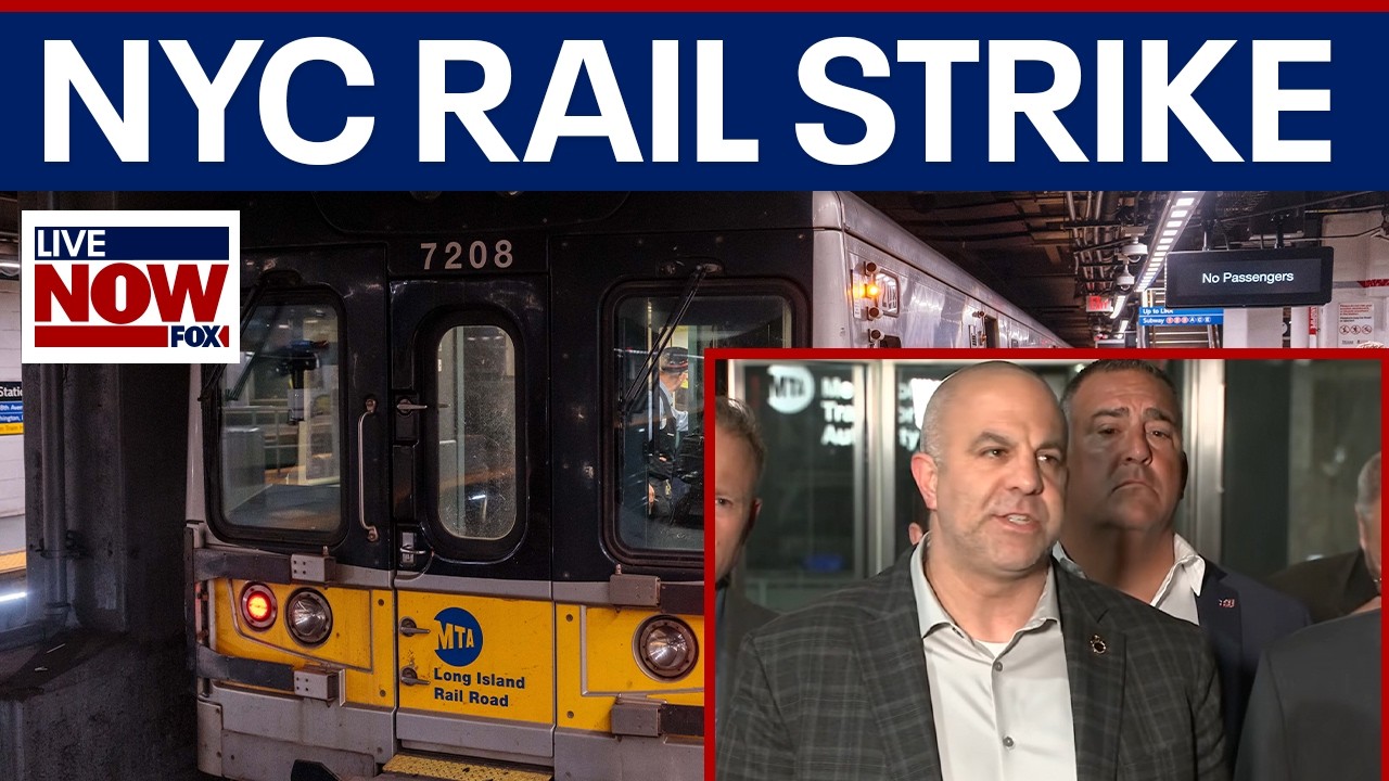 Long Island rail workers go on strike impacting 330,000 commuters