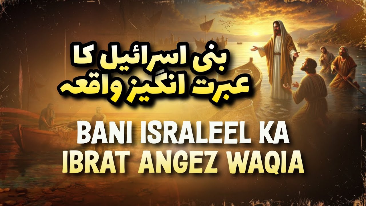 Bani Israleel IBRAT Anzeg Waqia|| بنی اسرائیل کا عبرت انگیز واقعہ