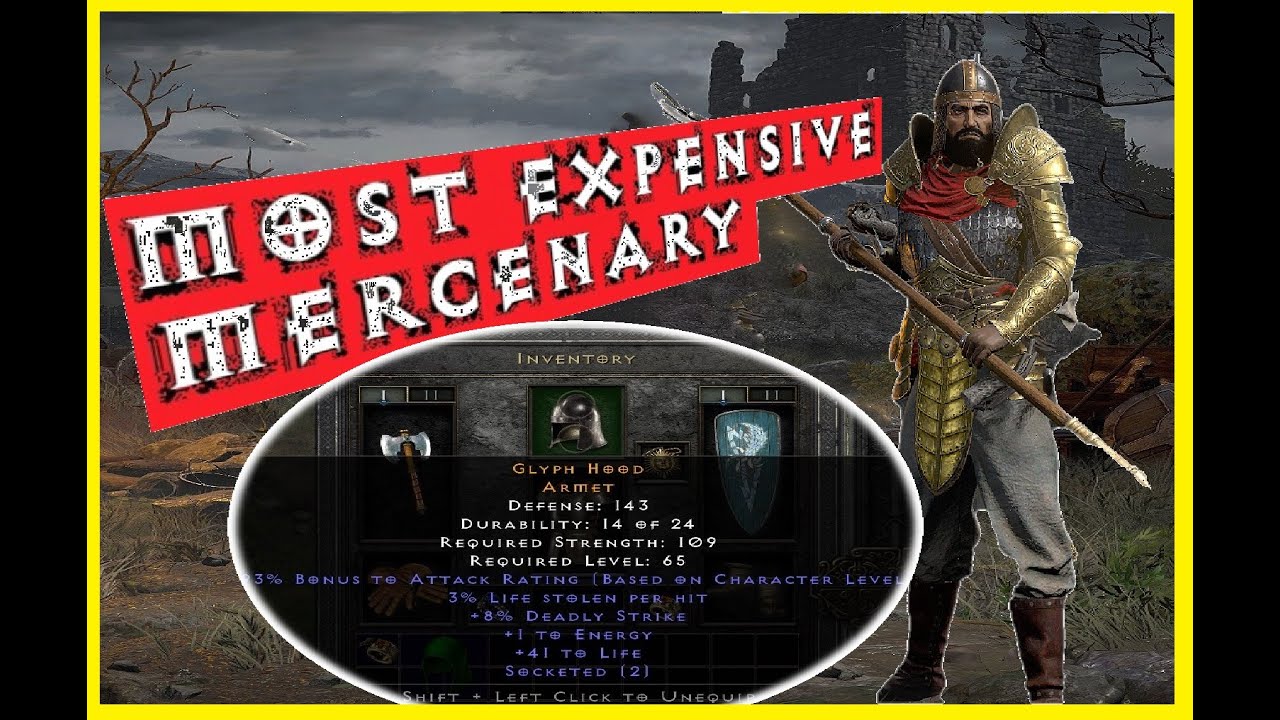 This Mercenary Emilio Can Solo Diablo 2