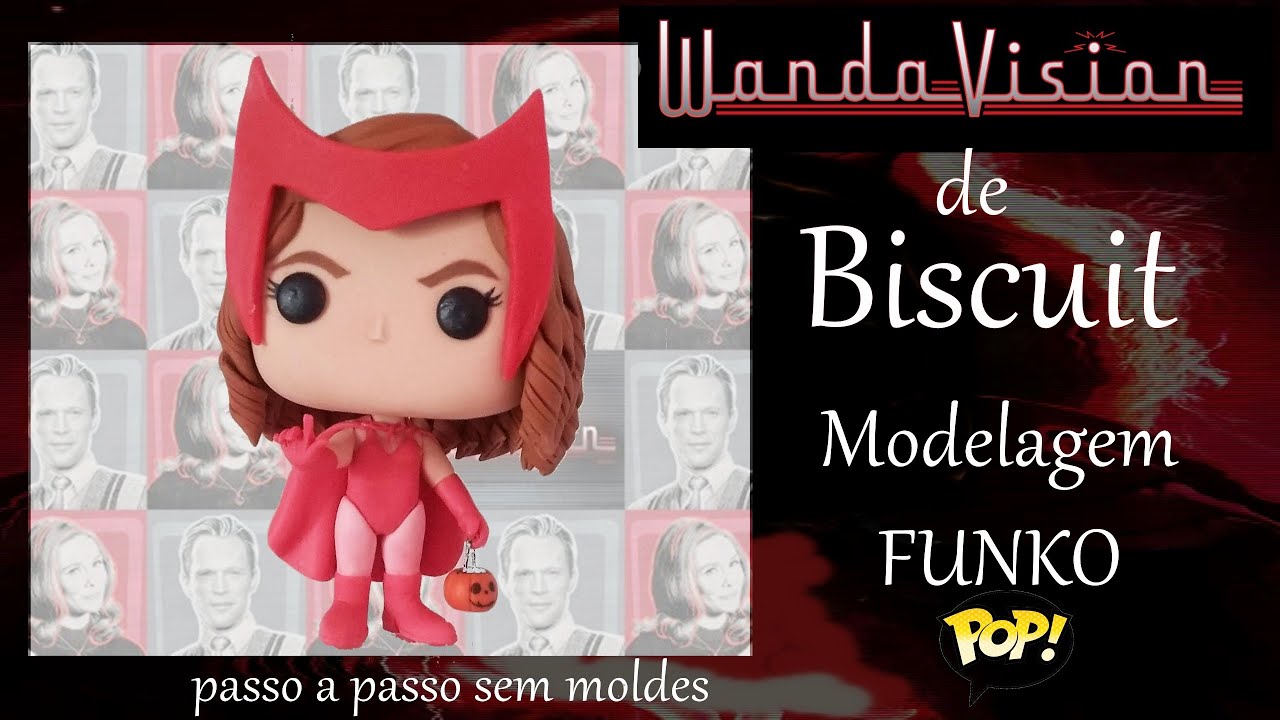 Wanda - Halloween feita de Biscuit