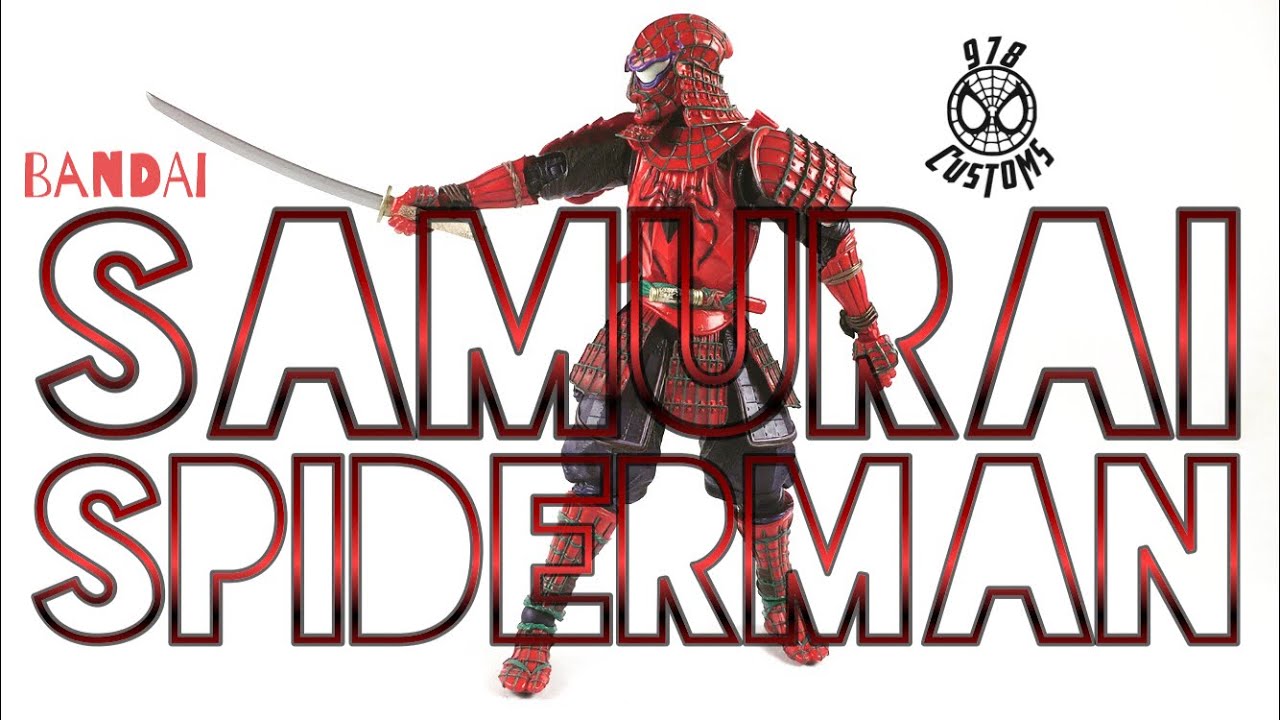 Samurai Spider-Man Bandai 6” action figure review