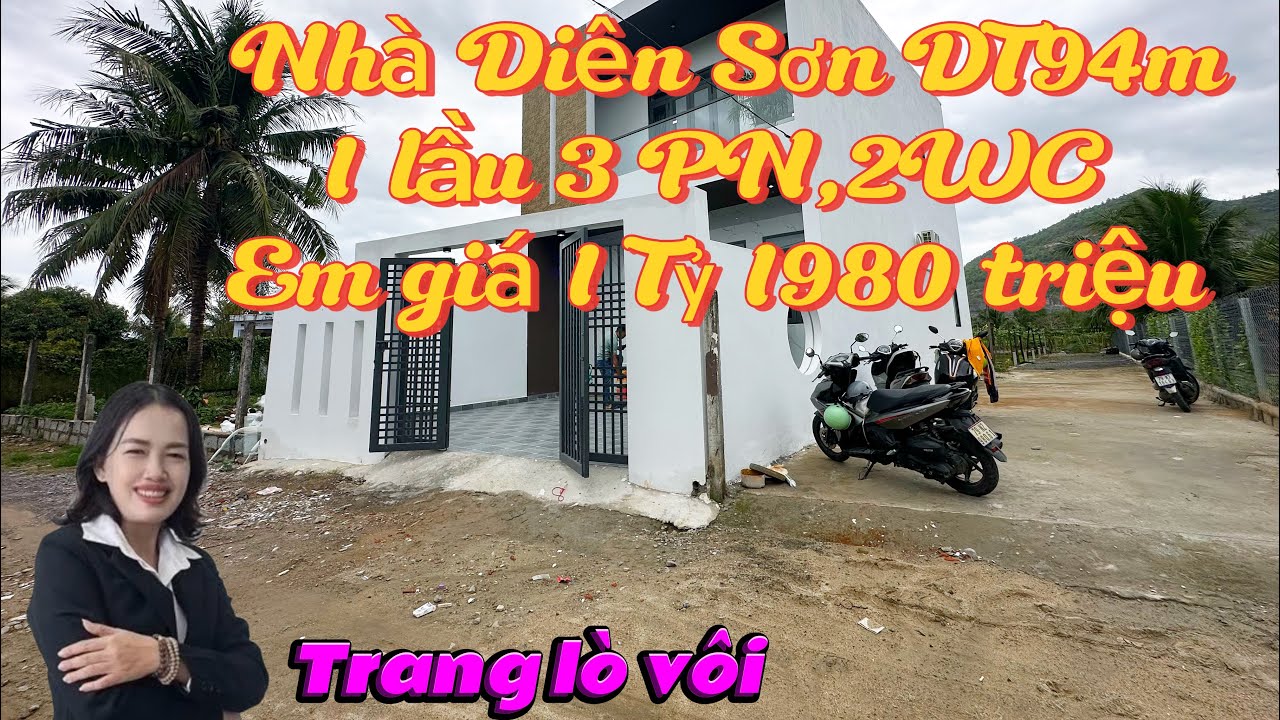 Nhà Mới xây Diên Sơn Diên Khánh Giá 1tỷ980 triệu