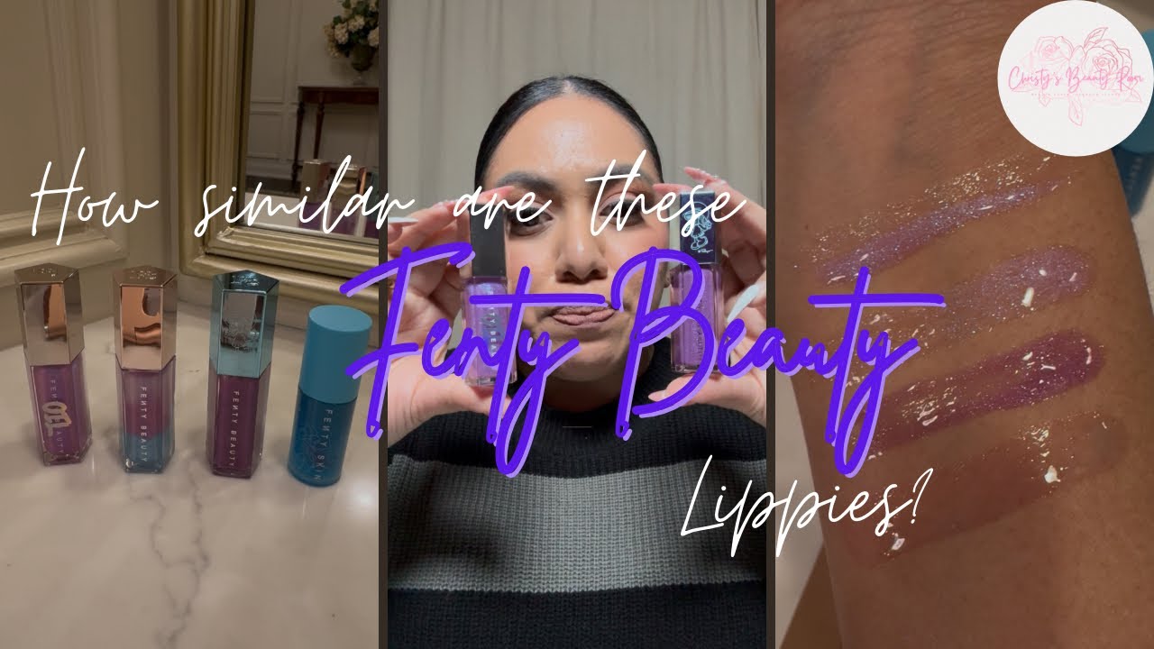 How Similar Are These Fenty Beauty Lippies?