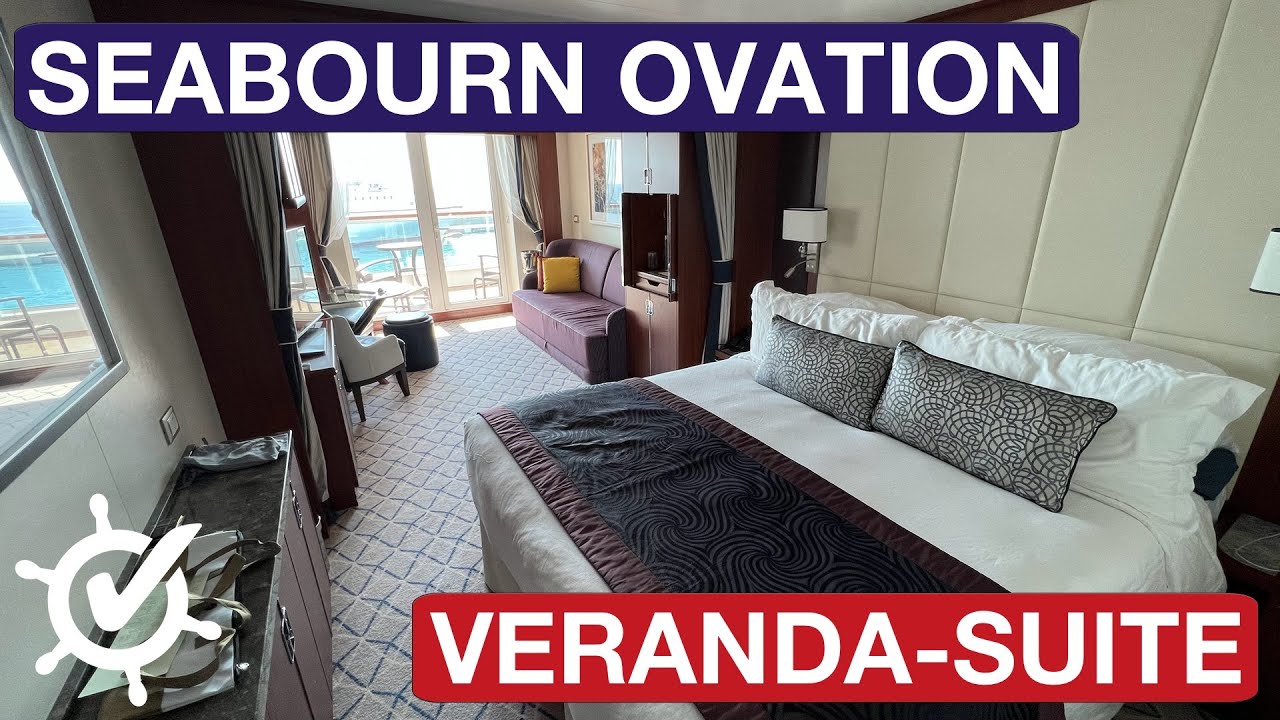 Seabourn Ovation: Veranda-Suite (830) auf dem Luxus-Kreuzfahrtschiff