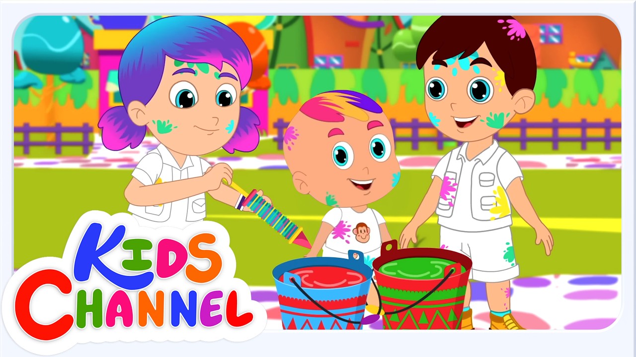 Dadaji Kal Holi Hai Song, दादाजी कल होली है, Ek Mota Hathi, Preschool Cartoon Songs for Children