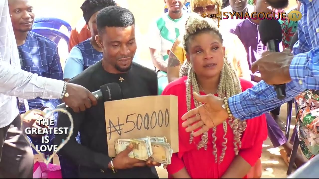 APOSTLE PRINCE IKHAREBHORE GAVE THIS MAN FIVE HUNDRED THOUSAND NAIRA TO PAY HIS WIFE'S DOWRY