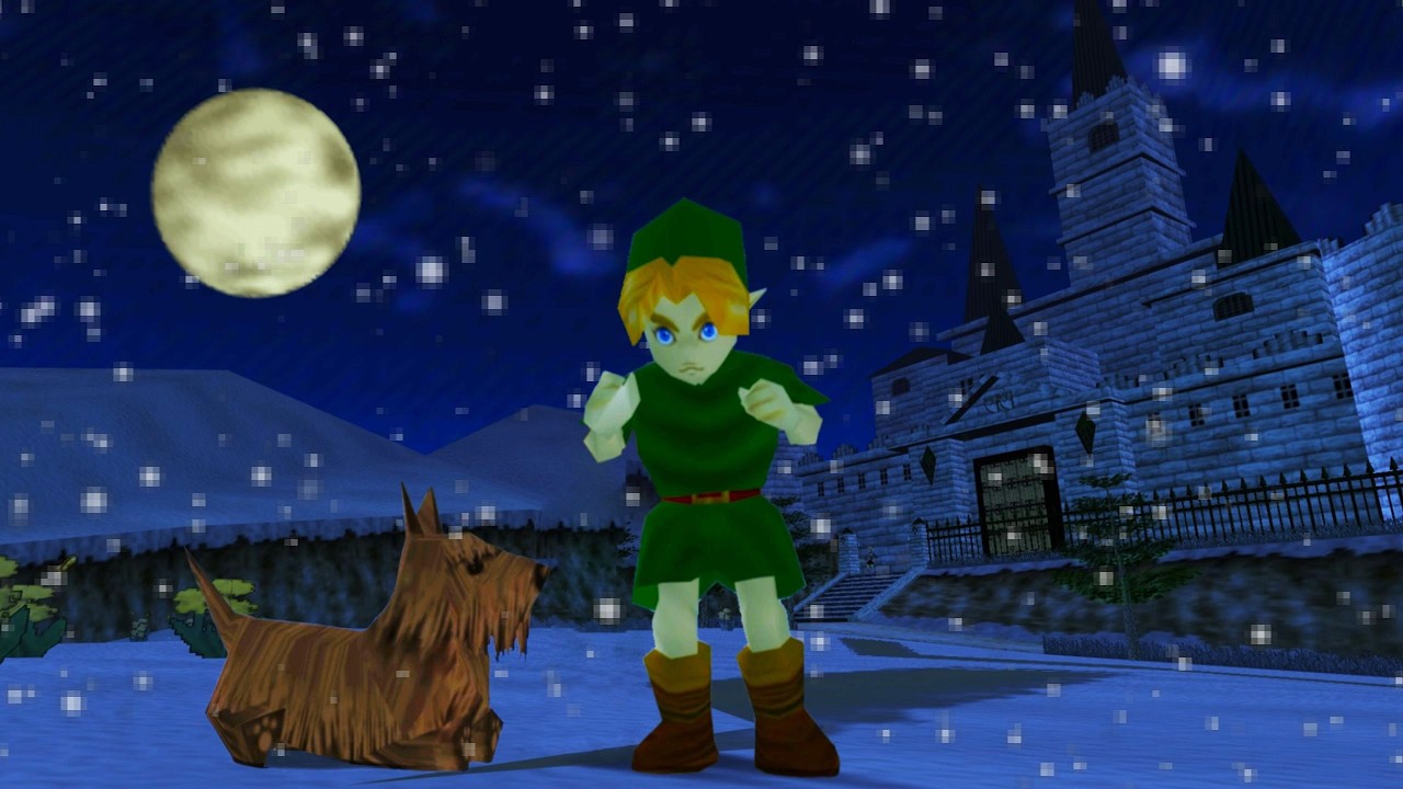 you need to sleep... (relaxing zelda music w/ winter sounds)