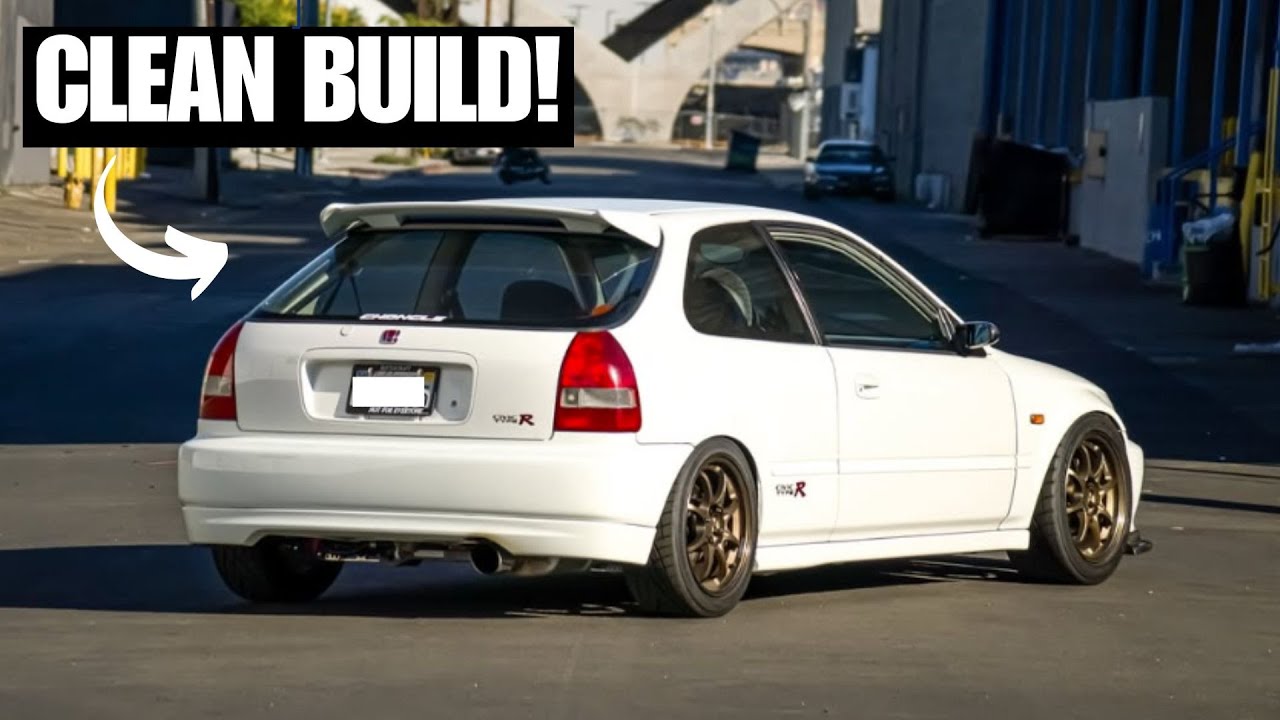 Build Breakdown Of This 2000 Honda Civic DX: Street & Track Build!