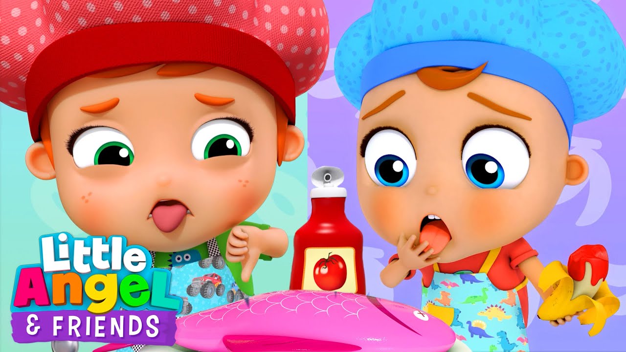 Yummy vs Yucky - Food Challenge with Baby John | Ketchup Song | Kids Cartoons and Nursery Rhymes