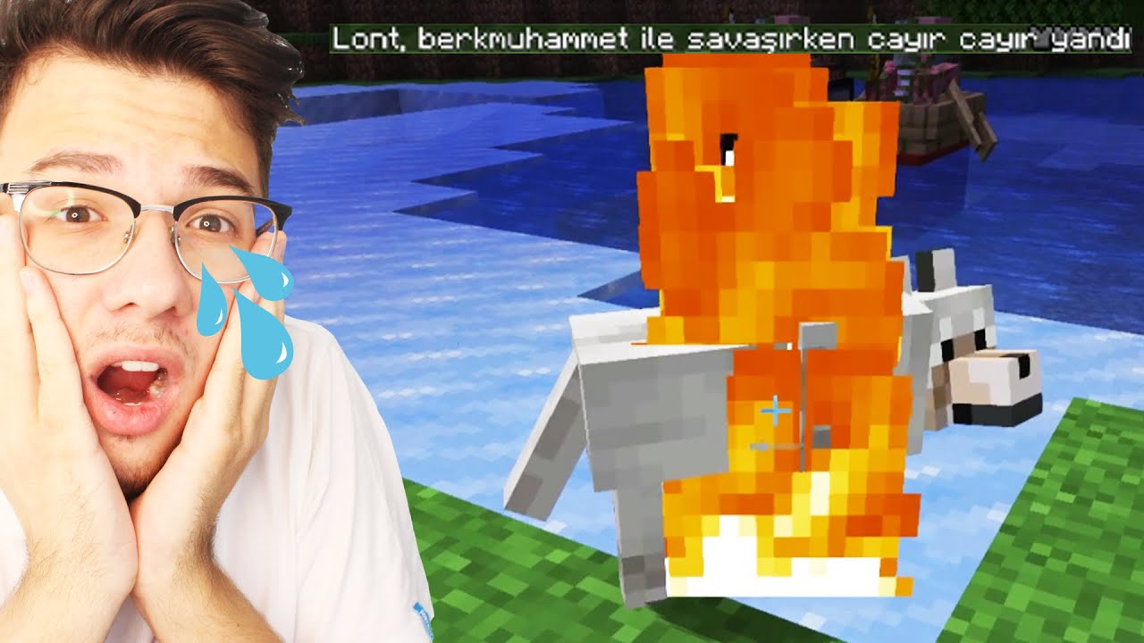 minecraft’ta köpeğim öldü..