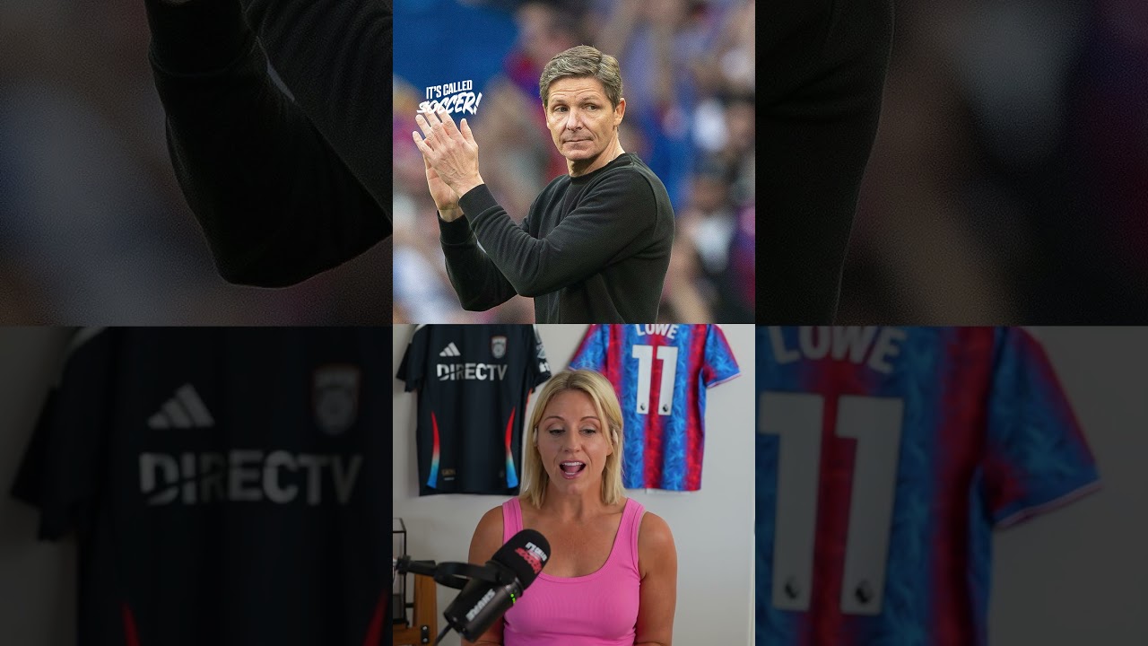 Rebecca Lowe DREAMS of Crystal Palace lifting the FA Cup! 🦅🏆
