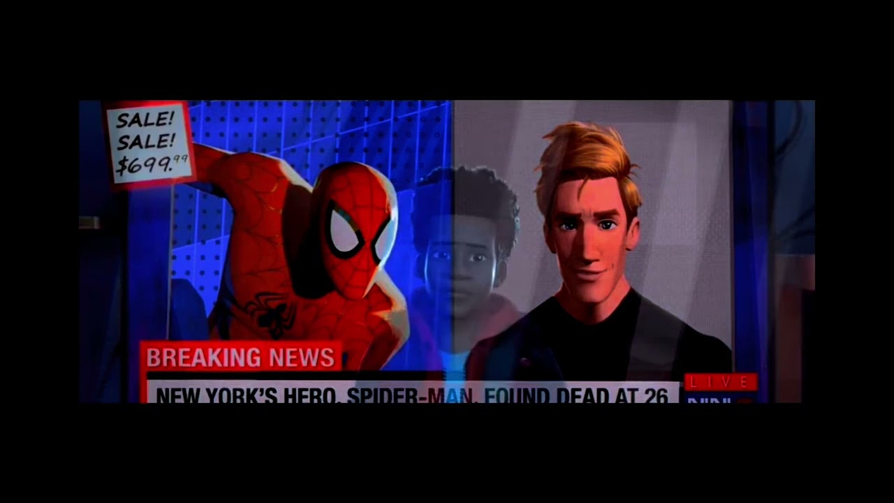 worlds smallest violin- spider verse edit