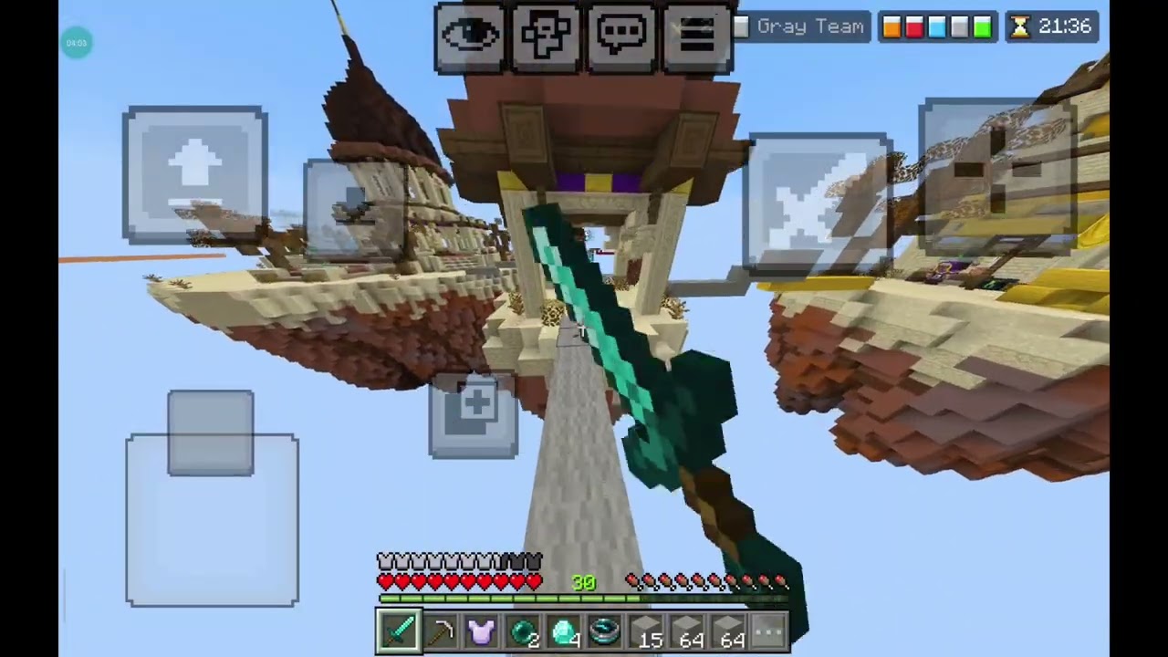 Hive bedwars solo gameplay 