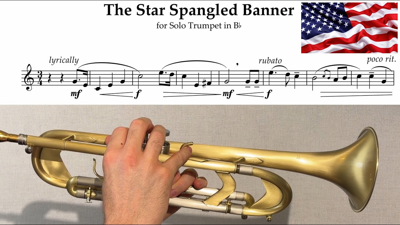 Most Patriotic Star Spangled Banner Trumpet Solo (USA National Anthem)