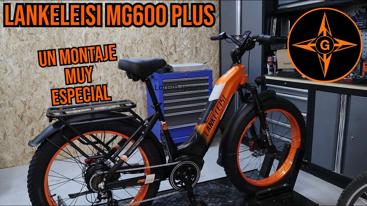LANKELEISI MG600 PLUS / ELECTRIC FAT BIKE WITH QUALITY ASSEMBLY / GINESSOT