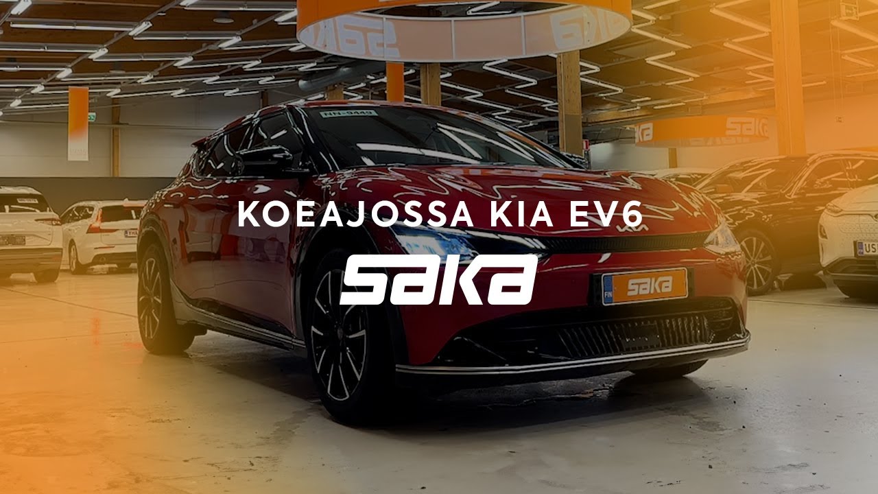 KIA EV6 – Anniina Pohjonen koeajaa – Saka