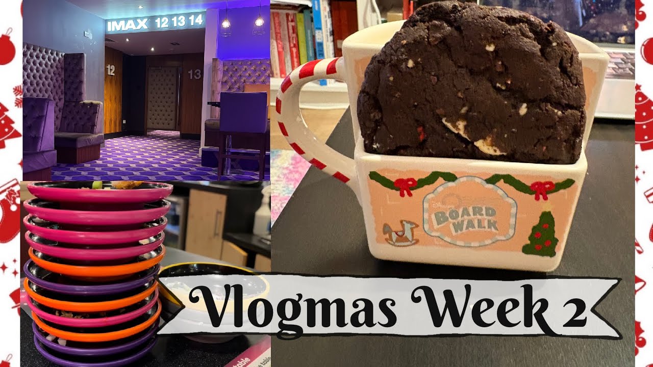 Vlogmas Week 2: Unlimited Sushi; A Cinema Weekend and Christmas Coffee all Week!
