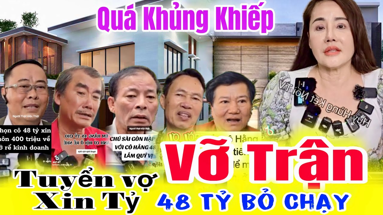 Vỡ Trận Rồi.! Mấy Chục Ông Ngoại Lên Tuyển Vợ.! Chỉ Chấm  Cô Hằng 48 Tỷ Dầu Giây.! Quá Căng.!?