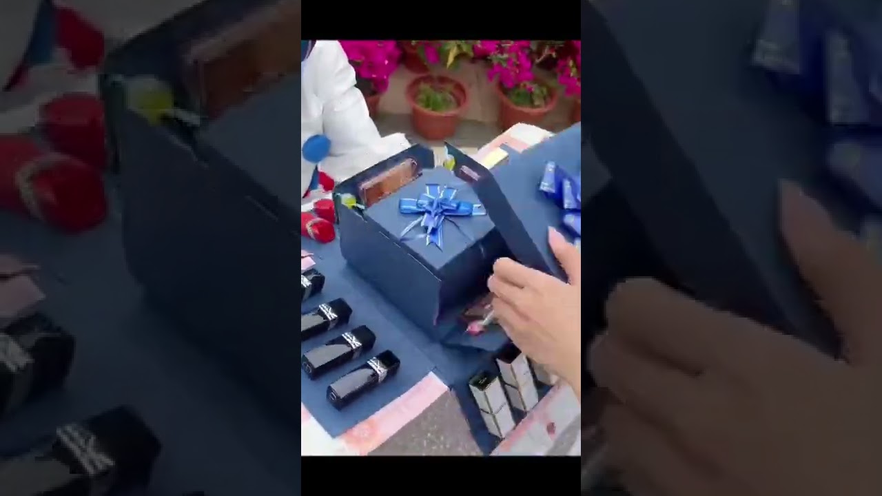difficult gift box open