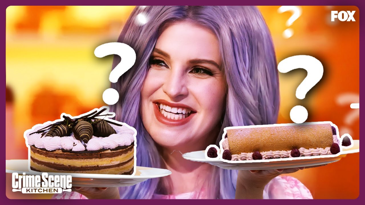Clues Challenge: Roll Vs Layer Cake | CRIME SCENE KITCHEN