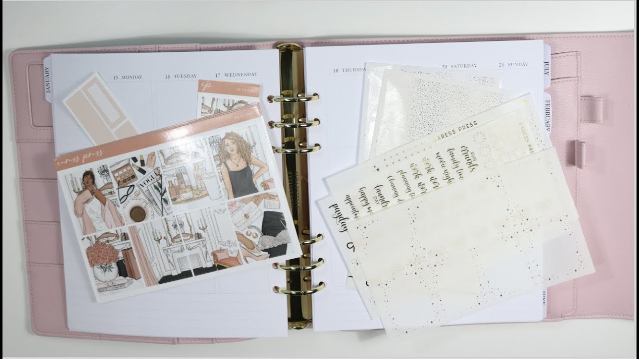 Plan With Me // Caress Press