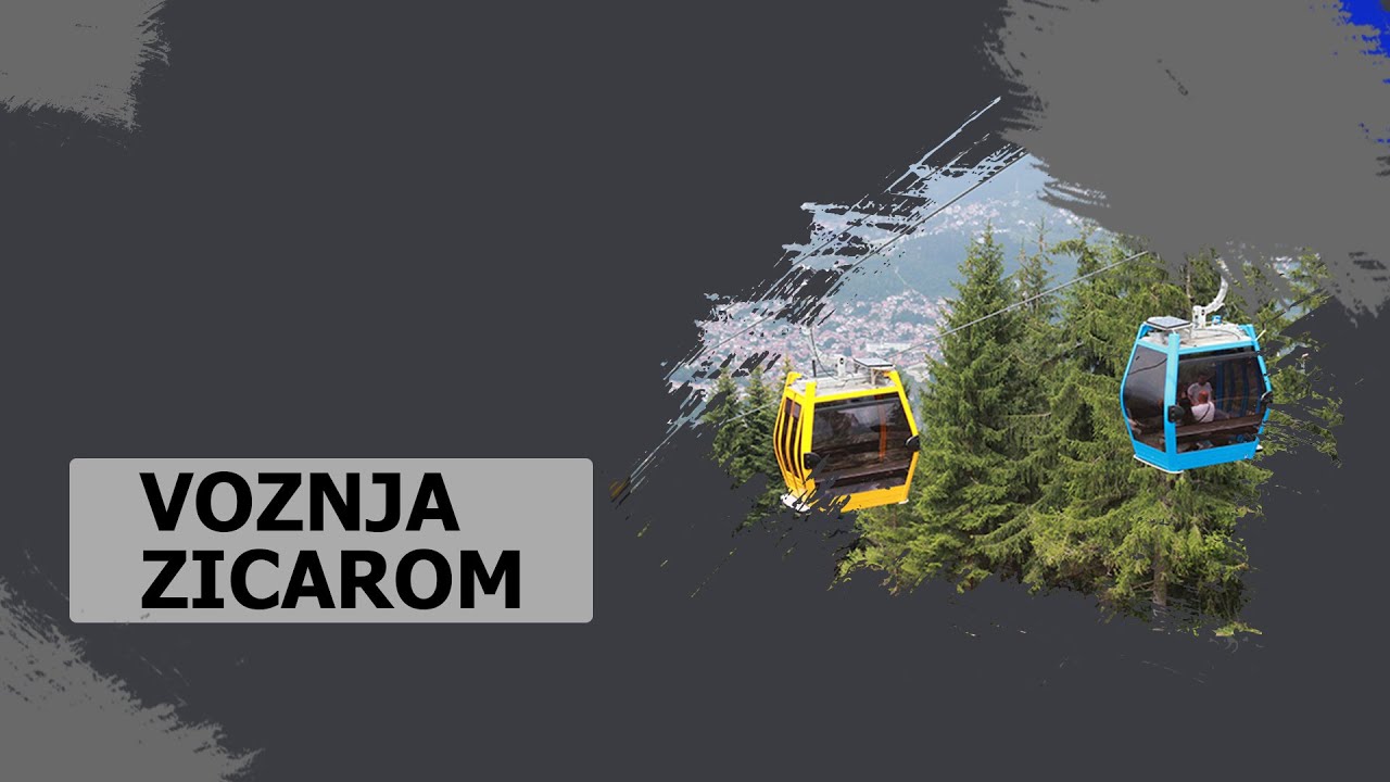 Vožnja žičarom Vijećnica - Trebević | Pogled iz Zicare na Trebevic | Cable car Sarajevo [FAQ]