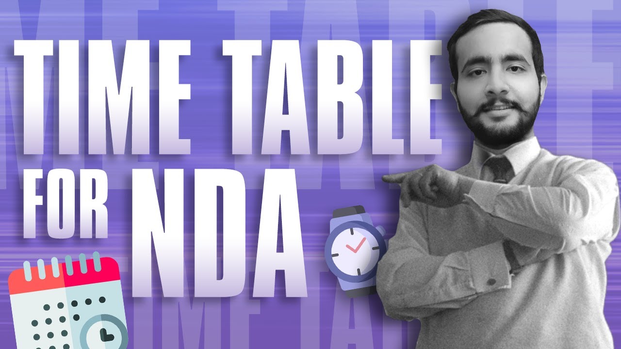 THIS CAN HELP YOU CRACK NDA EXAM!!! || PERFECT TIME TABLE FOR A NDA ASPIRANT!!!!