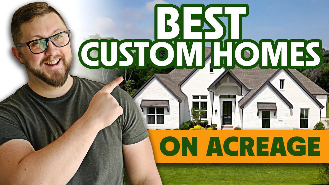 Tour These Stunning New Construction Homes in Lucas TX | HUGE One Acre Homes in DFW Metroplex