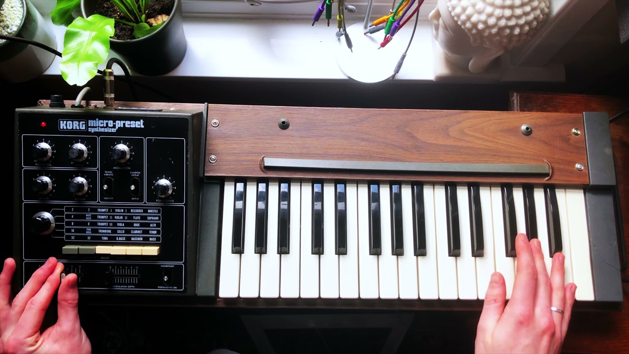 Korg Micro Preset Synthesizer Sounds Uses & Demo
